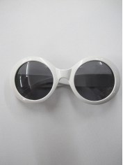 Princess Grace White Sunglasses  - Novelty Sunglasses